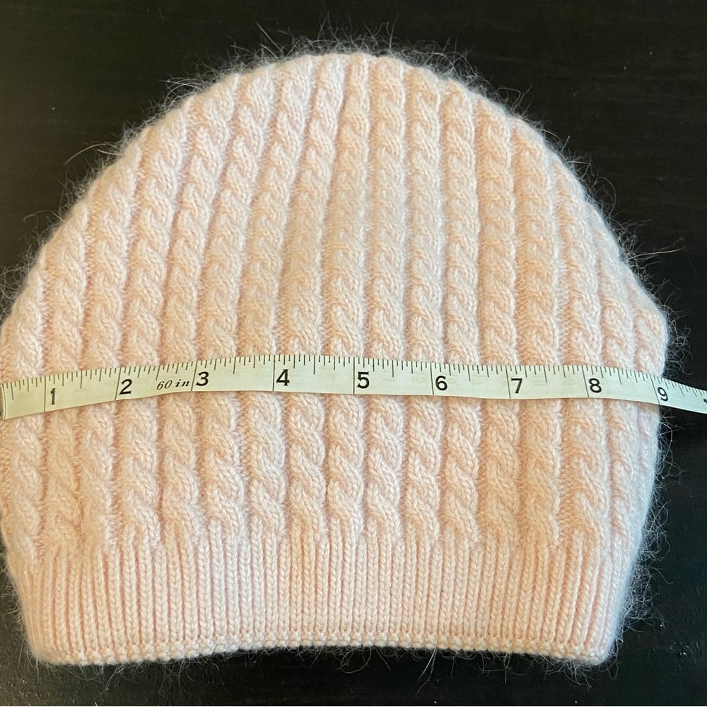 NWT HAUTE SHORE WOOL BLEND SLOUCHY BEANIE PINK HAT - Picture 4 of 8
